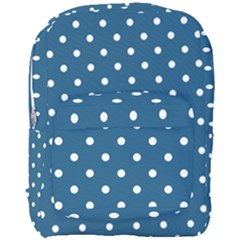 Polka Dot - Turquoise  Full Print Backpack