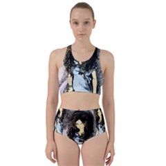 Chocolate Racer Back Bikini Set