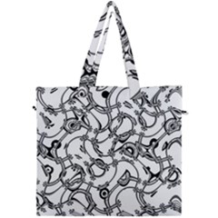 Unfinished Business Canvas Travel Bag