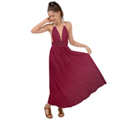 Anything You Want -red Backless Maxi Beach Dress by WensdaiAmbrose