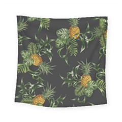 Pineapples Pattern Square Tapestry (small) by Sobalvarro