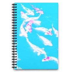 Koi Carp Scape 5 5  X 8 5  Notebook by essentialimage