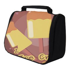 Cream Sweet Icecream Full Print Travel Pouch (small)