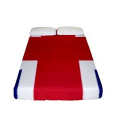 Uk Flag Fitted Sheet (full/ Double Size)