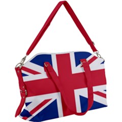 Uk Flag Canvas Crossbody Bag by FlagGallery