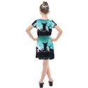 Litte Fairy With Deer In The Night Kids  Cross Web Dress View2