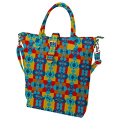 Pop Art  Buckle Top Tote Bag by Sobalvarro