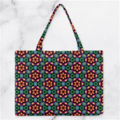 Pattern  Zipper Medium Tote Bag by Sobalvarro