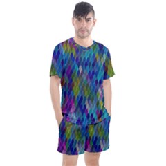 Background  Men s Mesh Tee And Shorts Set