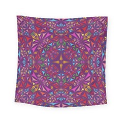 Kaleidoscope  Square Tapestry (small) by Sobalvarro