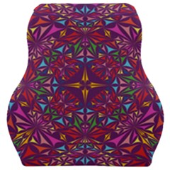 Kaleidoscope  Car Seat Velour Cushion  by Sobalvarro