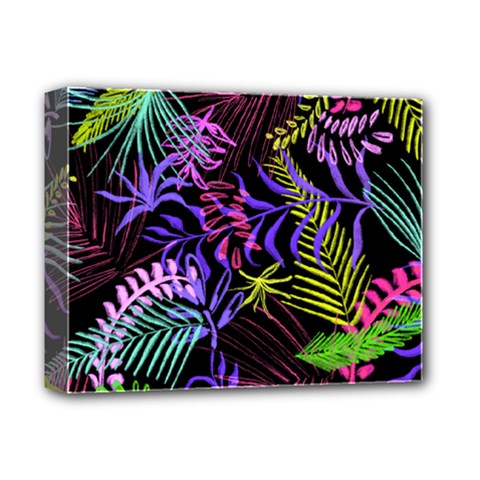 Leaves  Deluxe Canvas 14  X 11  (stretched)