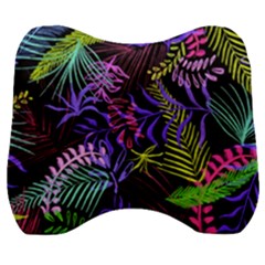 Leaves  Velour Head Support Cushion by Sobalvarro