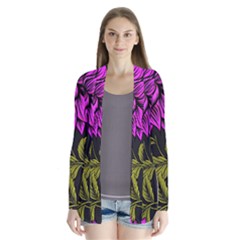 Botany  Drape Collar Cardigan