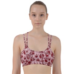 Abstract  Line Them Up Sports Bra