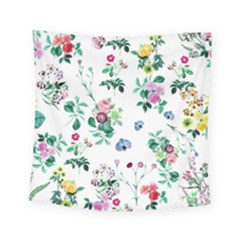 Leaves Square Tapestry (small) by Sobalvarro