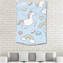 Unicorn Seamless Pattern Background Vector Small Tapestry View2