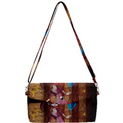 Cute Little Harlequin Removable Strap Clutch Bag by FantasyWorld7