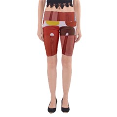 Sophie Taeuber Arp, Composition À Motifs D arceaux Ou Composition Horizontale Verticale Yoga Cropped Leggings by Sobalvarro