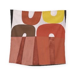 Sophie Taeuber Arp, Composition À Motifs D arceaux Ou Composition Horizontale Verticale Square Tapestry (small) by Sobalvarro