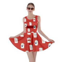 Lucky Cat Skater Dress by MuttCafe