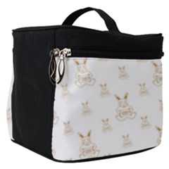 Happy Easter Motif Print Pattern Make Up Travel Bag (small)