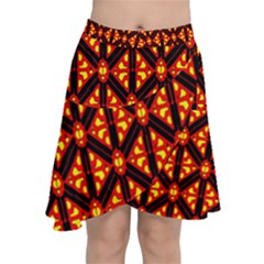Rby-189 Chiffon Wrap Front Skirt