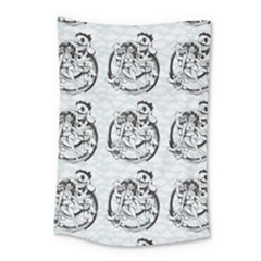 Monster Party - Hot Sexy Monster Demon With Ugly Little Monsters Small Tapestry by DinzDas