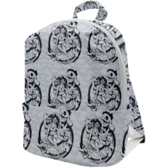 Monster Party - Hot Sexy Monster Demon With Ugly Little Monsters Zip Up Backpack