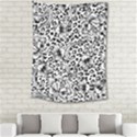 Vector-eclectic-fabric-seamless-pattern-animal-background-with-baroque-ornament Medium Tapestry View2