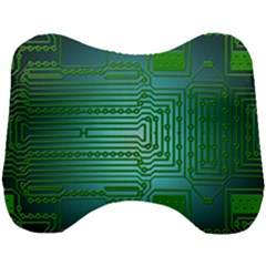 Cross Crossing Crosswalk Line Walk Head Support Cushion by HermanTelo