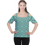 Tiles Cutout Shoulder Tee