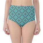 Tiles Classic High-Waist Bikini Bottoms