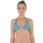 Tiles Halter Neck Bikini Top