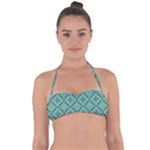 Tiles Halter Bandeau Bikini Top