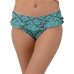Tiles Frill Bikini Bottom