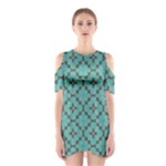 Tiles Shoulder Cutout One Piece Dress