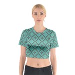 Tiles Cotton Crop Top