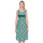 Tiles Midi Sleeveless Dress