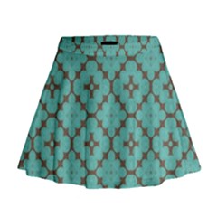 Tiles Mini Flare Skirt by Sobalvarro