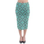 Tiles Midi Pencil Skirt