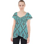 Tiles Lace Front Dolly Top