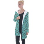 Tiles Longline Hooded Cardigan