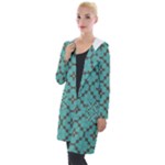 Tiles Hooded Pocket Cardigan
