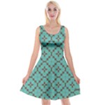 Tiles Reversible Velvet Sleeveless Dress
