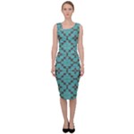 Tiles Sleeveless Pencil Dress