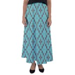 Tiles Flared Maxi Skirt