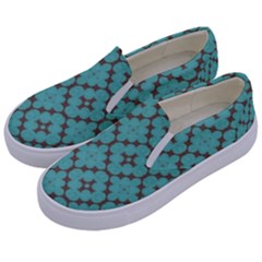 Tiles Kids  Canvas Slip Ons by Sobalvarro