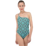 Tiles Classic One Shoulder Swimsuit
