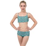 Tiles Layered Top Bikini Set